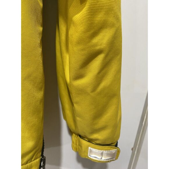 Jordan Grand Prix Jacket Men Large Yellow Black Half Zip Benson Hedges FLAWS - Picture 4 of 16